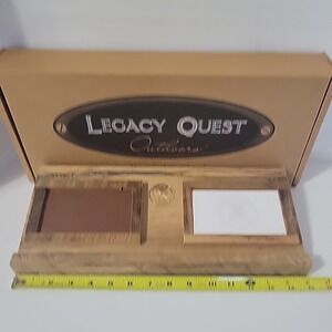 Friends of NRA Legacy Quest Outdoors Wood Desktop Organizer by Eric Hill NEW